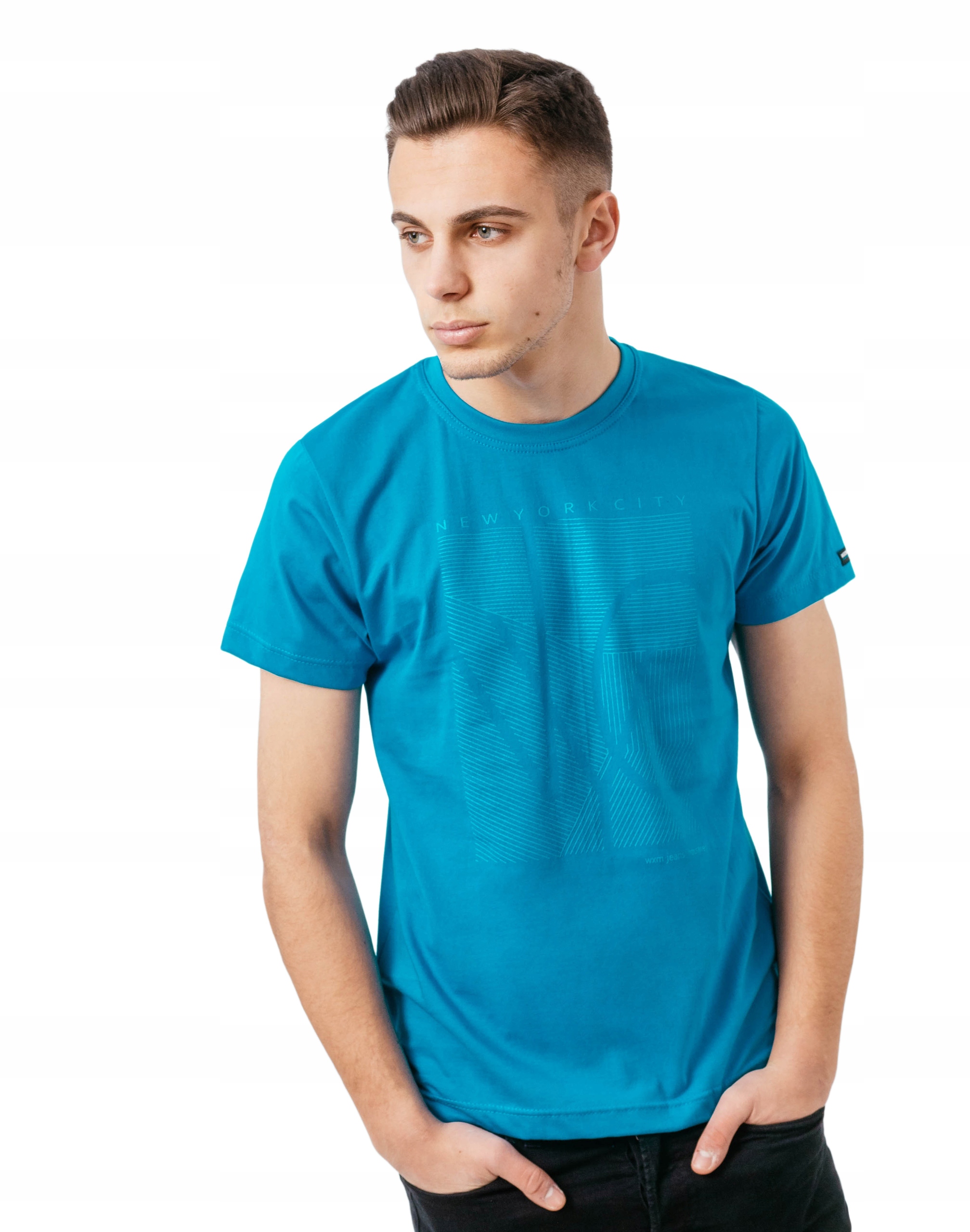 

Podkoszulek Męski Koszulka T-shirt New YORK-10 7XL