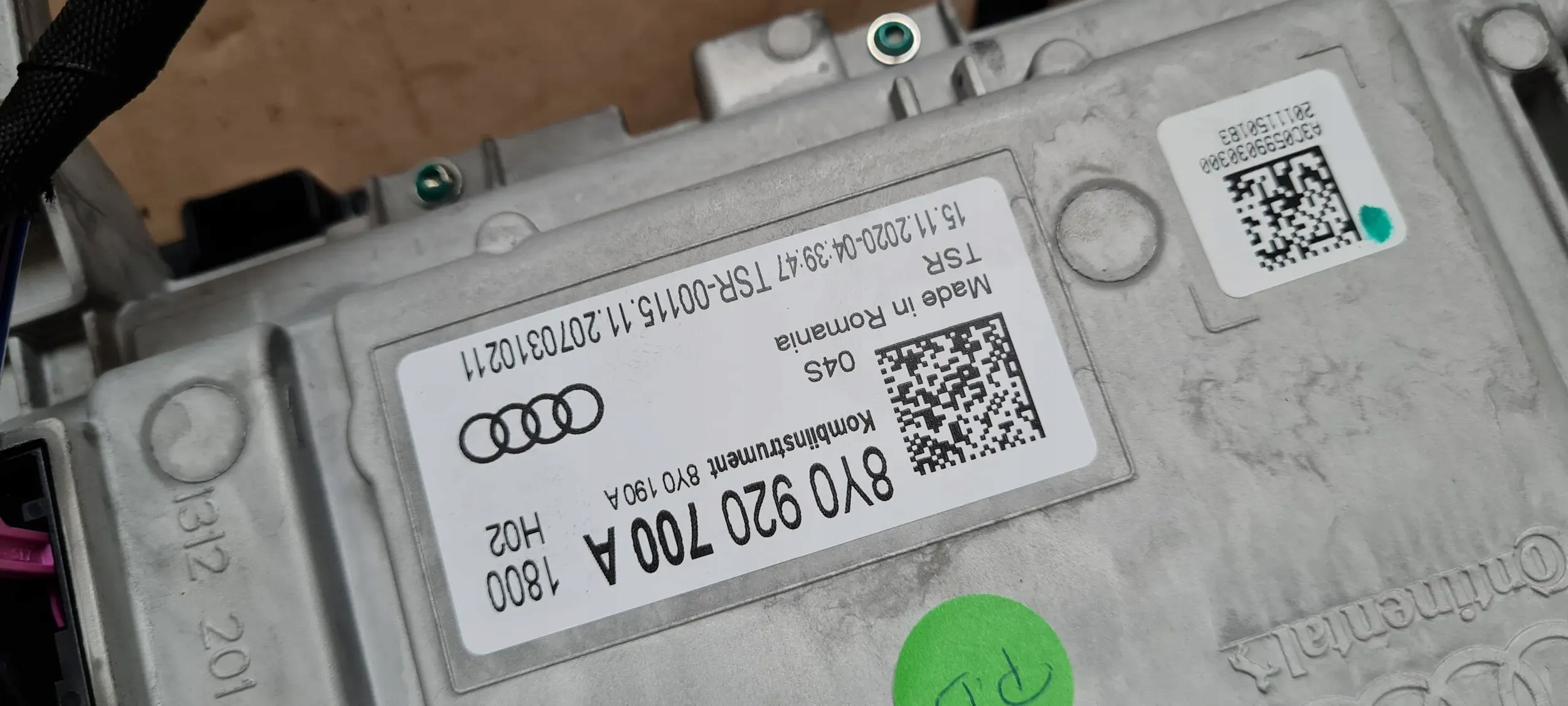 S3 8Y A3 clock dials dials VIRTUAL 8Y0920700A 63.303KM