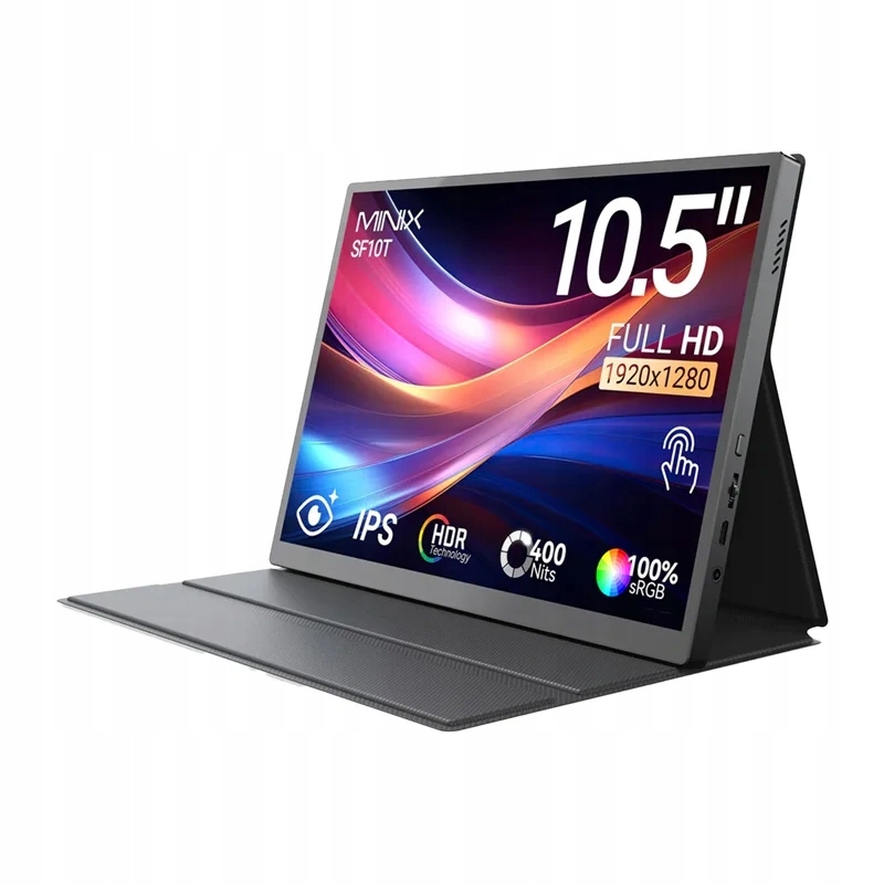 Minix SF10T Přenosný monitor 10,5" dotykový Fhd Usb-c Mini Hdmi Ips 65W