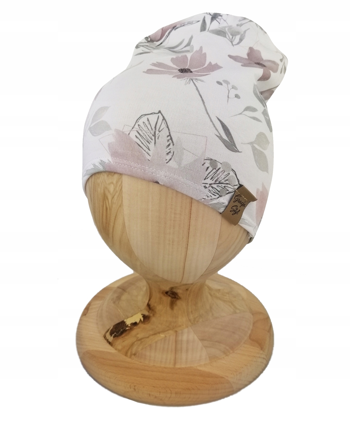 

Czapka smerfetka dziecięca na głowę obwód 44-47cm