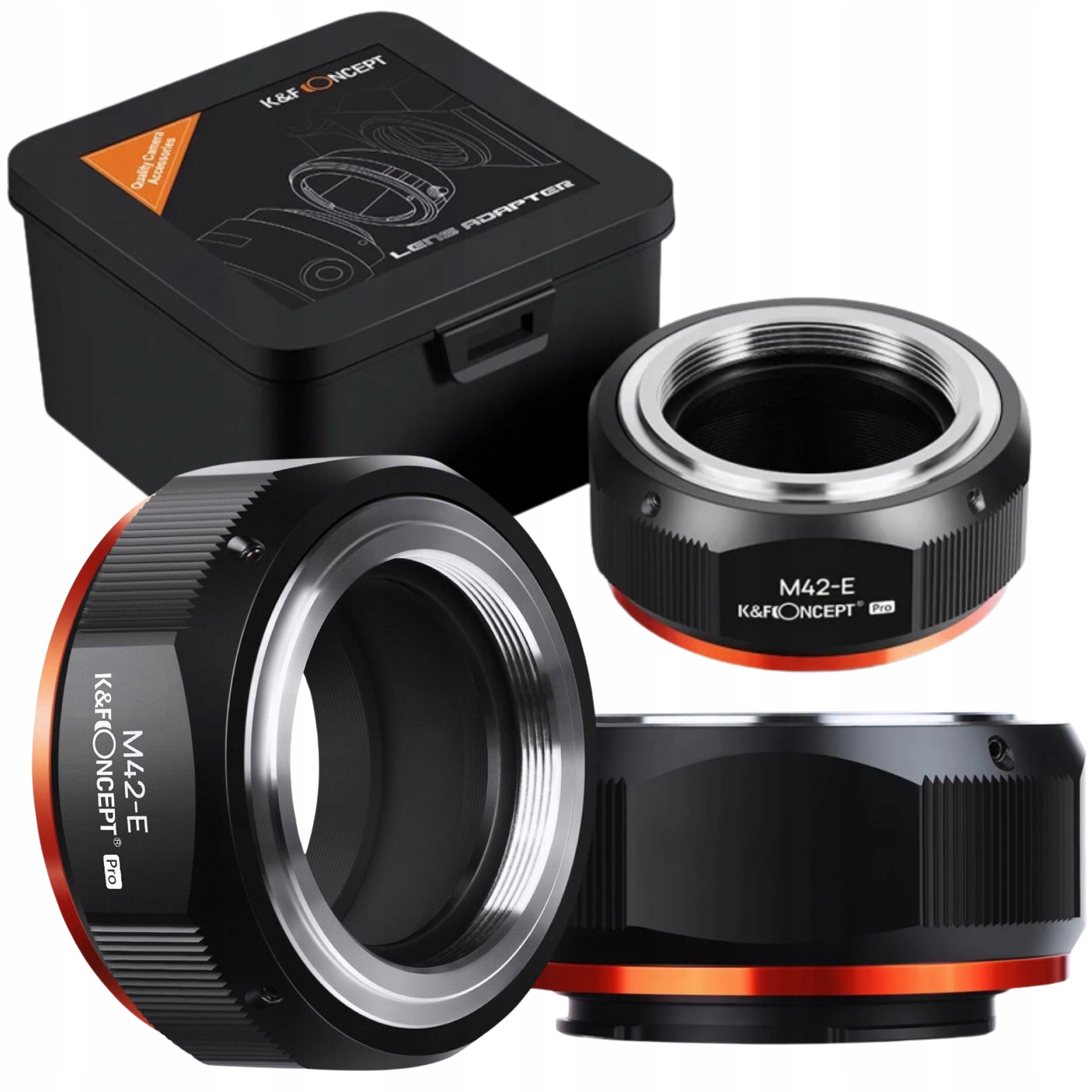 Adapter K&f Concept M42 Sony Nex E-mount Pro Metalowy KF06.435 Precyzyjny