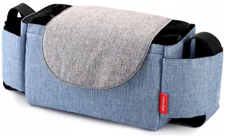Torba do wózka organizer na pieluchy butelki mamy