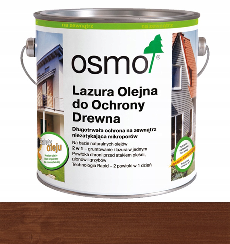 Osmo 727 Lazura, olej na ochranu dřeva Palisander 0,75L