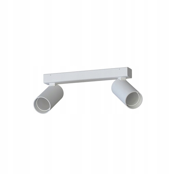 Stropní svítidlo s trubkami, moderní reflektor Fourty white II 11433
