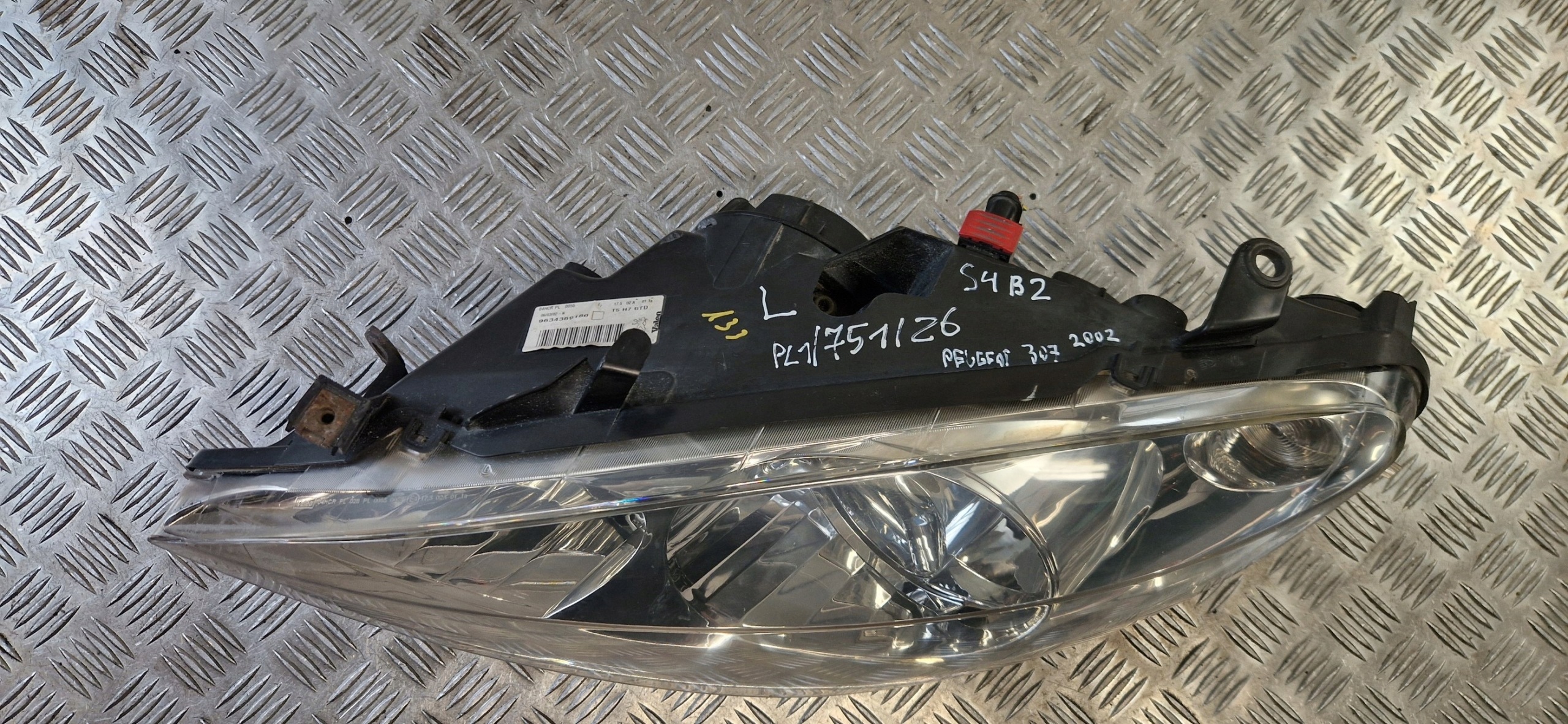 light left front PEUGEOT 307 2002r 9634369180