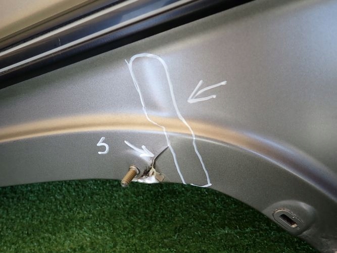 MERCEDES G-KLASA A453 fender right front front