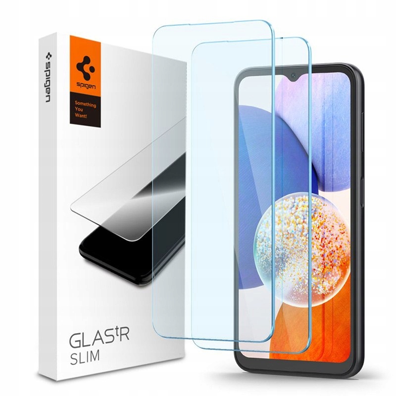 Spigen Glas.TR Slim 2-Pack Szkło hartowane do Samsung Galaxy A15 4/5G A