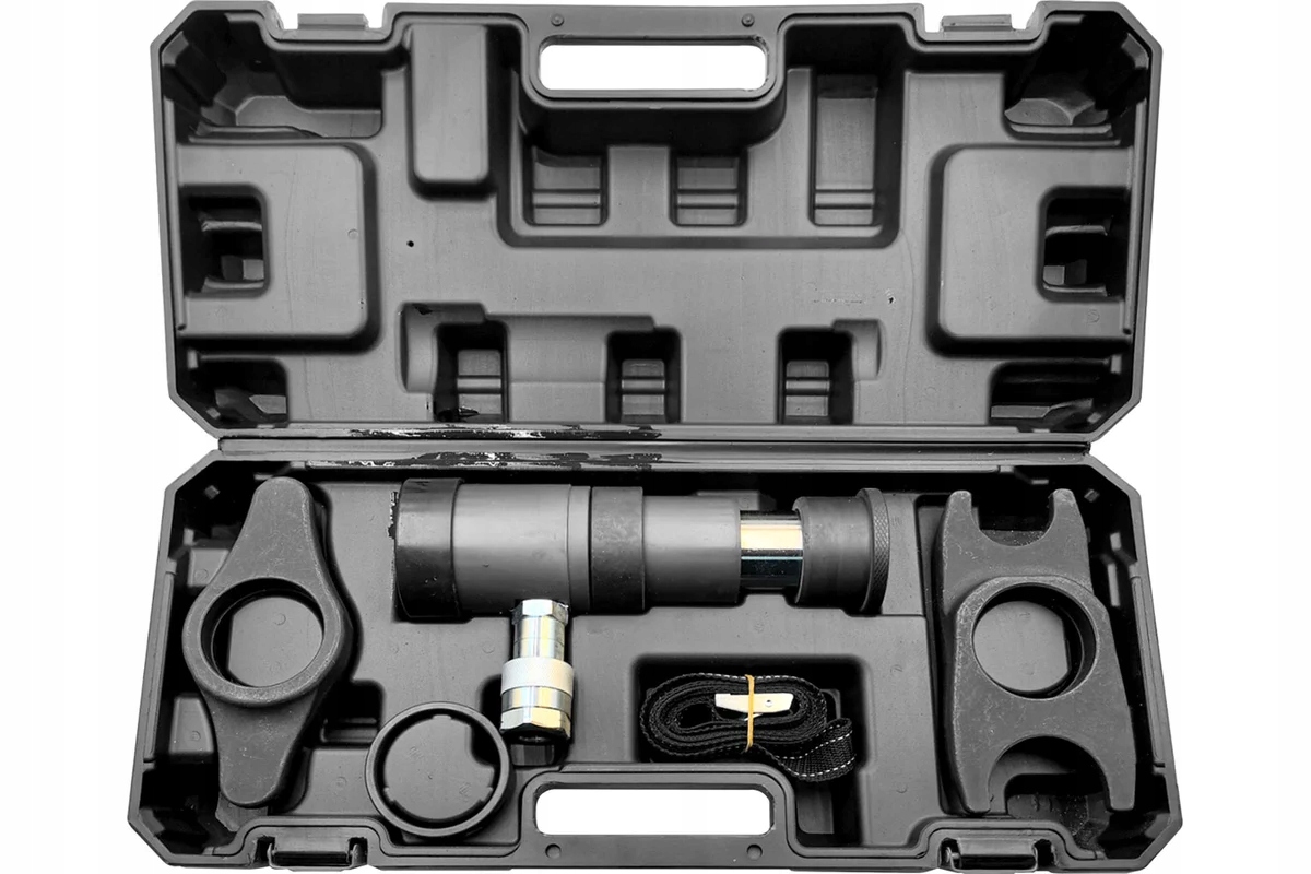 Hydraulický sťahovák na kĺby a viacdrážkové čapy, kufor 8T