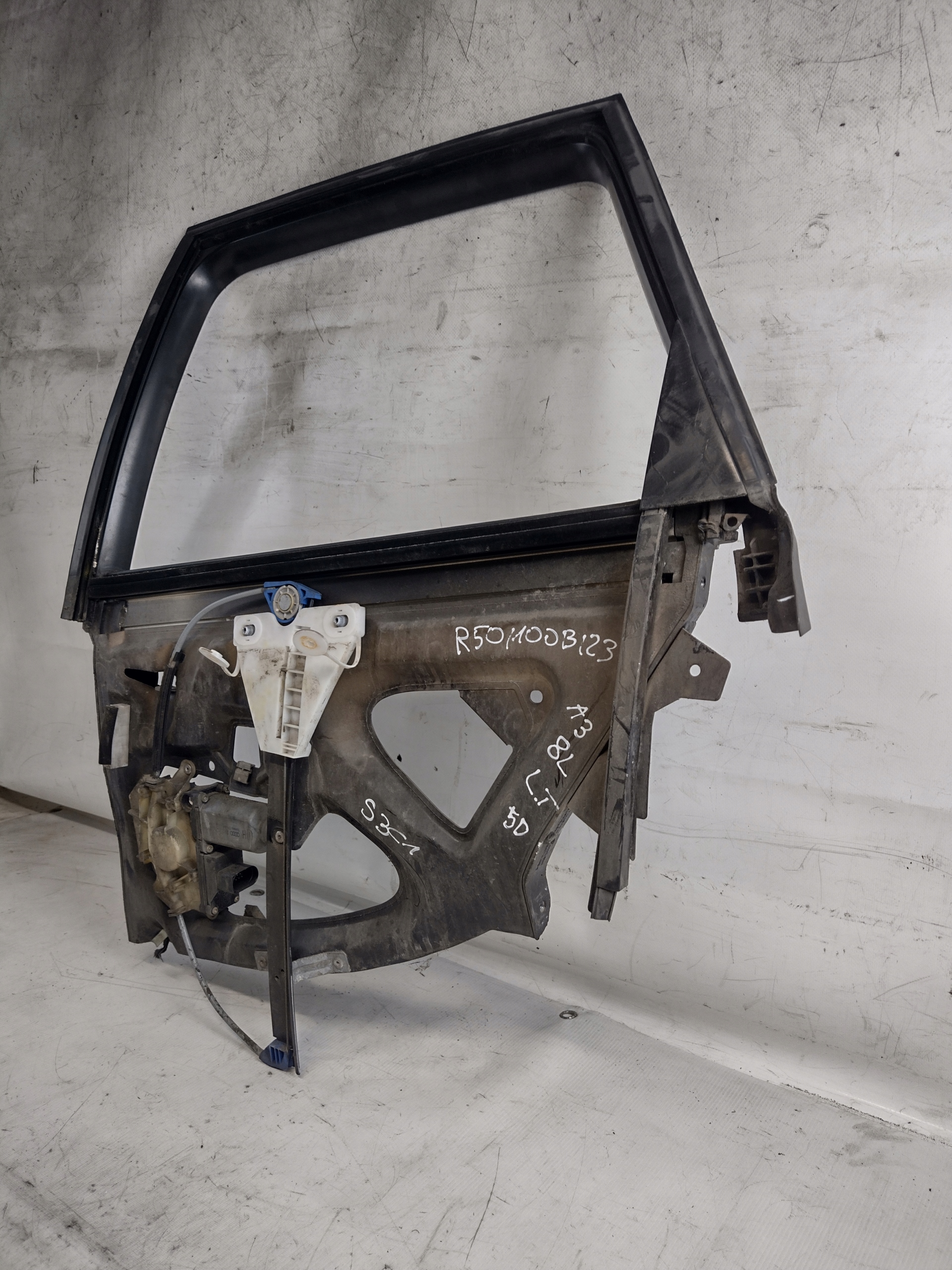 frame, mechanism windows left rear part Audi A3 8L 8L4839753