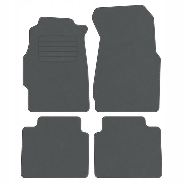 Honda CIVIC 95-01 4d Koberce velurové Comfort Šedé
