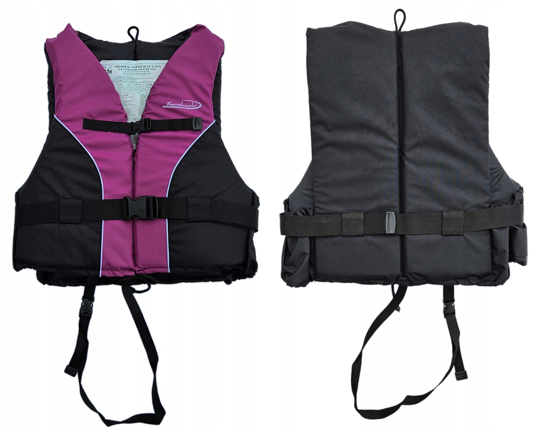 Kapok Kamizelka Asekuracyjna Do Kajaka Łodzi S 30-40 kg Damska Dla Kobiet