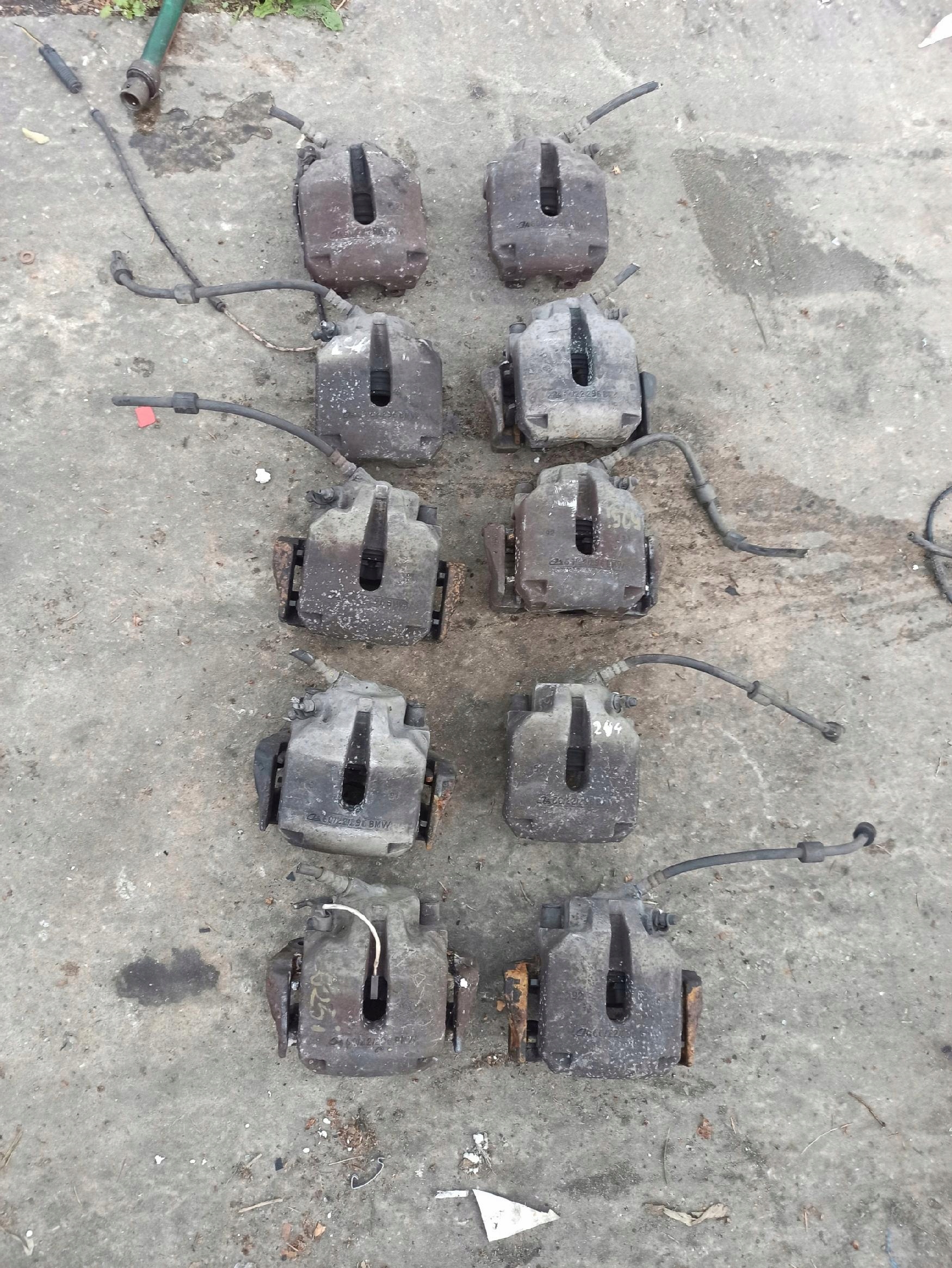 BMW E39 calipers caliper brake front left right