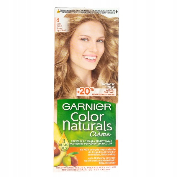 

Garnier Color Naturals 8 Jasny Blond