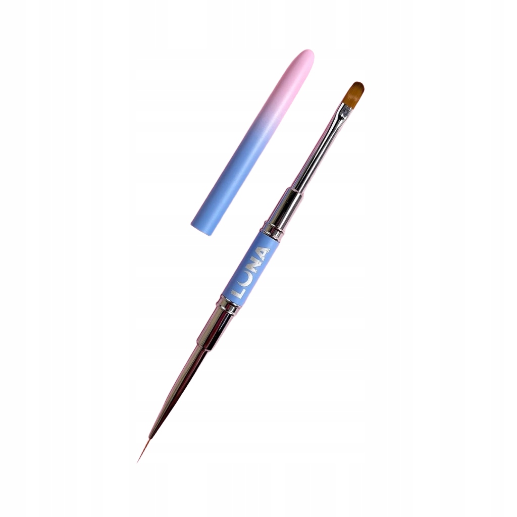 LUNAMOON Pędzel Dwustronny Double-sided brush Żel+Liner