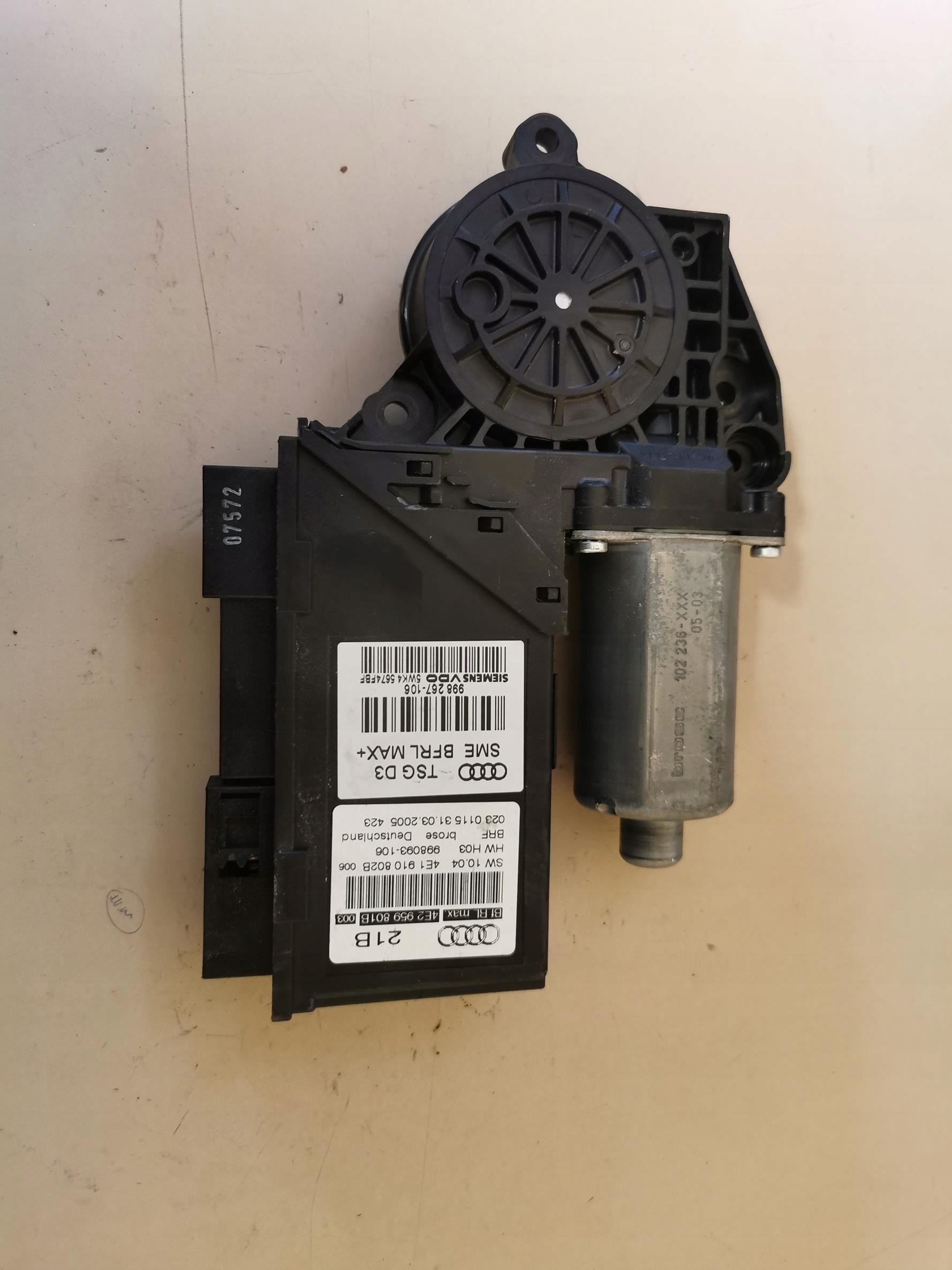 mini motor windows left front AUDI A8 D3 4E1910802B 03-10