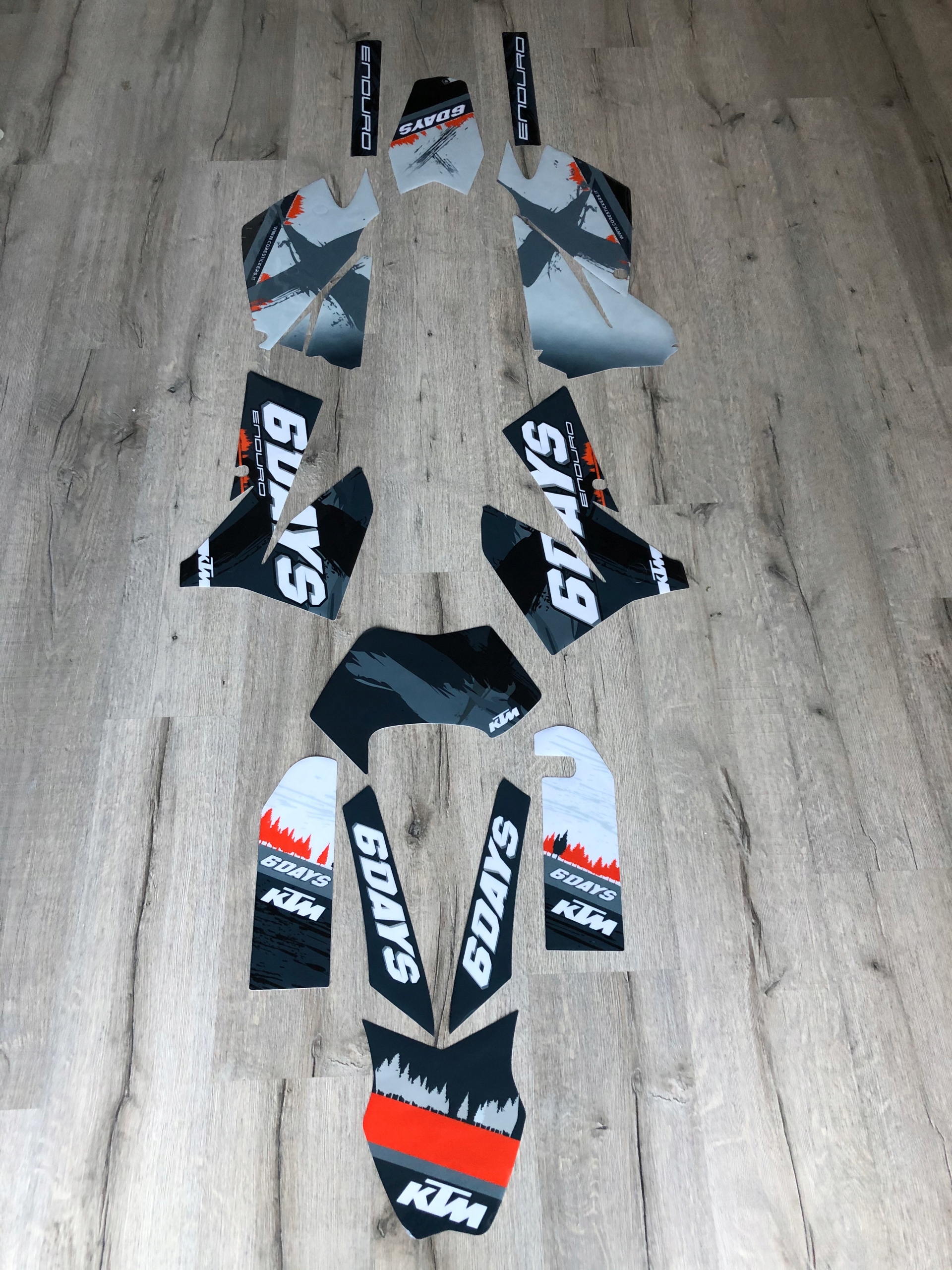 Ktm Exc 05-07 6 Days Six Days dyha Core Italia Cubamoto