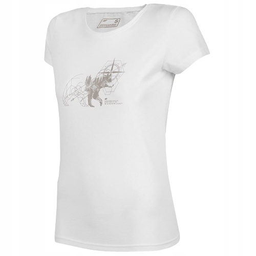 

T-Shirt 4F H4L22-TSD067 11S - Biały; S