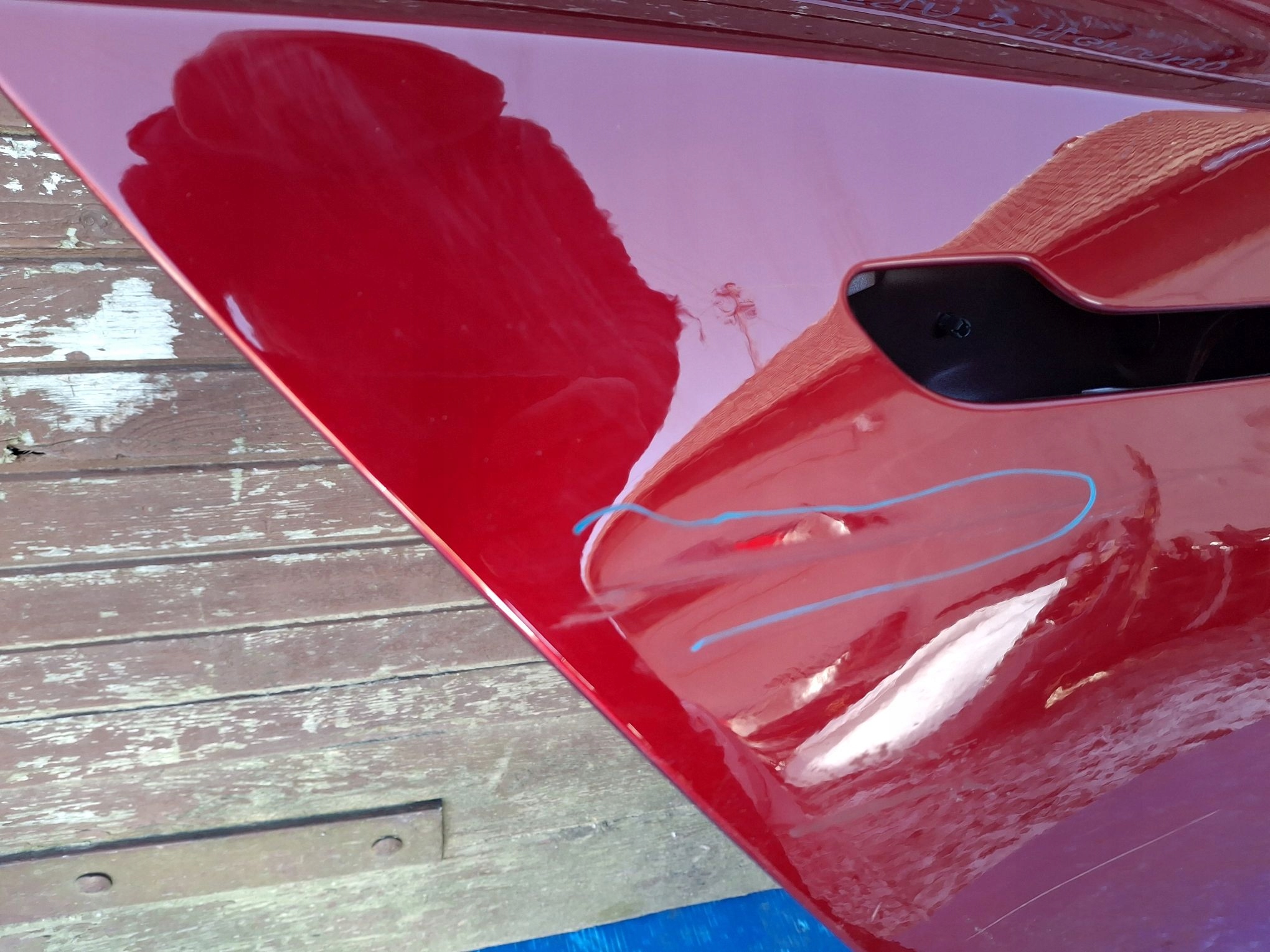 door right rear. TESLA MODEL 3 LIFT HIGHLAND 2023R->