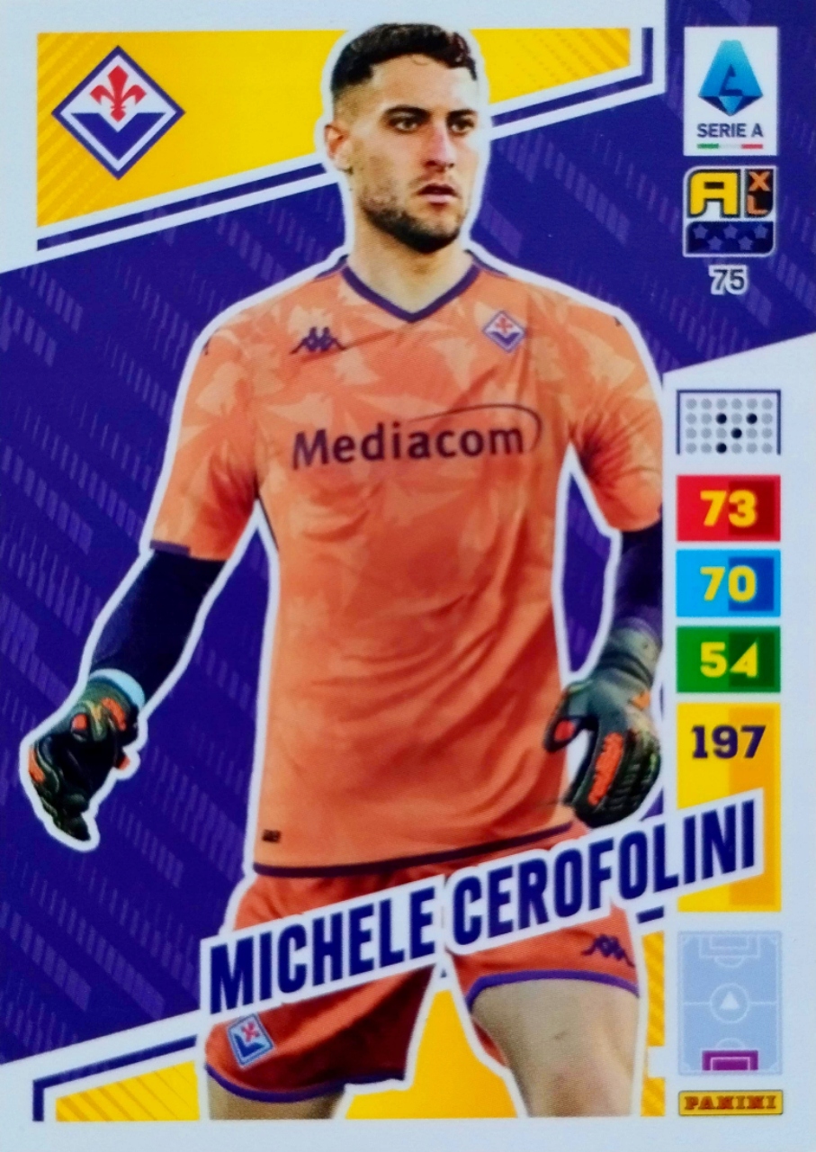 Panini Calciatori Liga Włoska 2023 2024 75 Michele Cerofolini Fiorentina