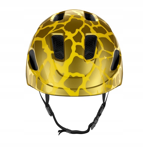 Dětská cyklistická přilba Lazer Pnut KinetiCore Uni, zlatá