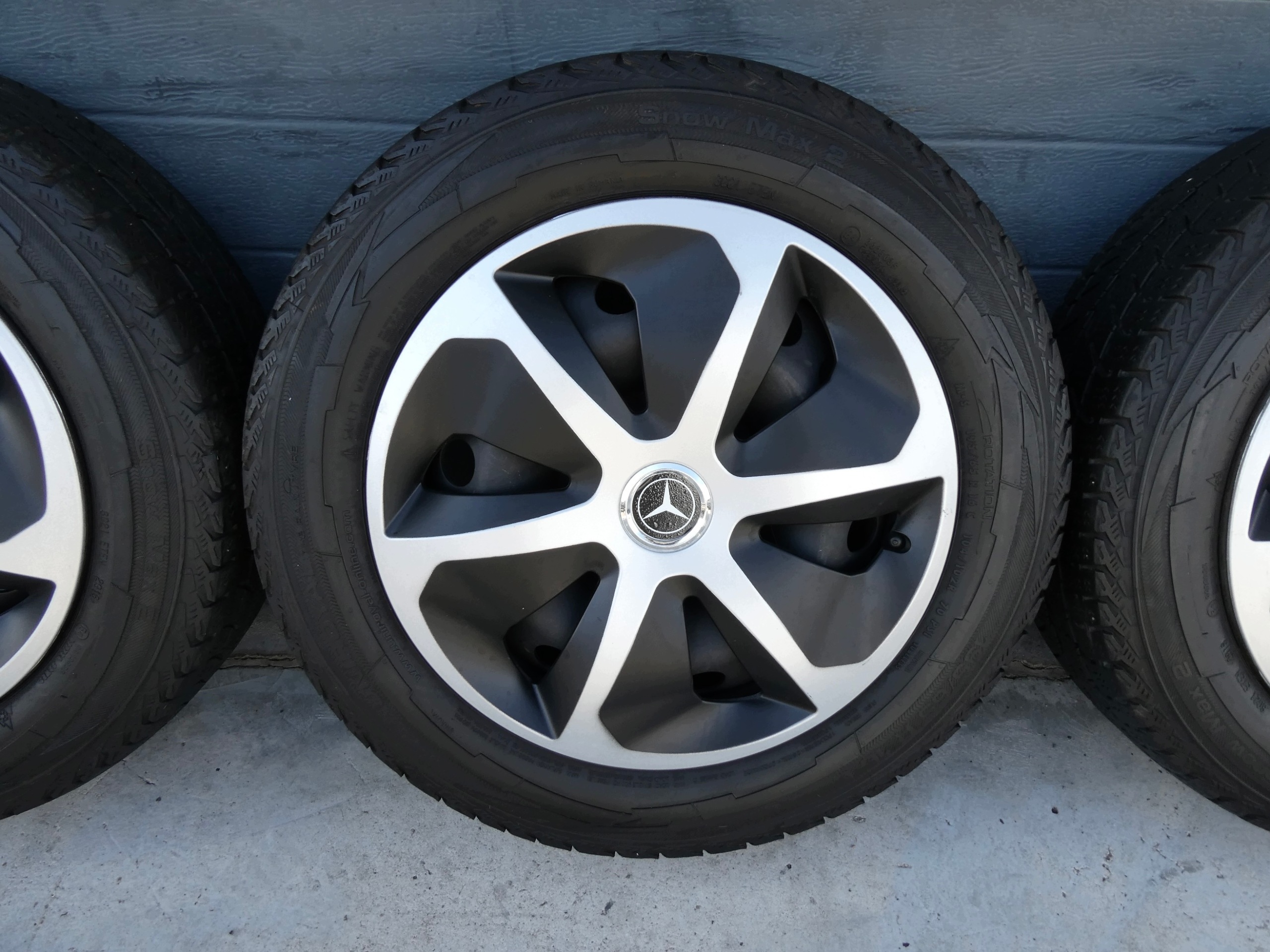 wheels discs tyres winter 16C MERCEDES VITO V W447