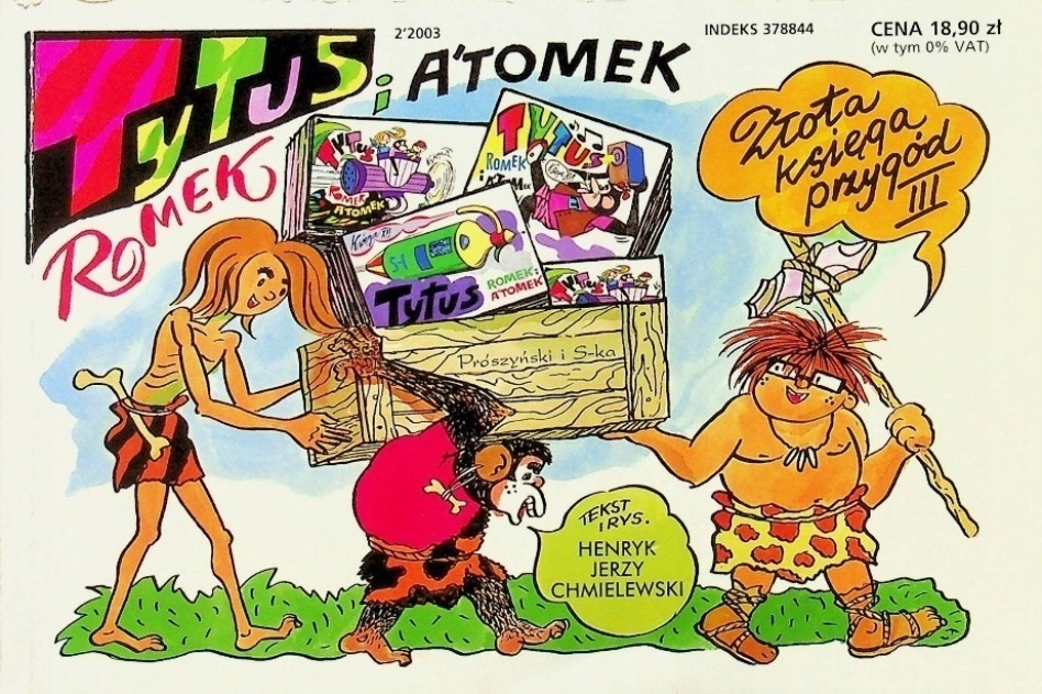 Tytus Romek i Atomek Złota Księga przygód Tom 3
