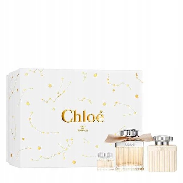 Chloe Chloe woda perfumowana 75 ml mleczko do ciała 100 ml mini 5 ml