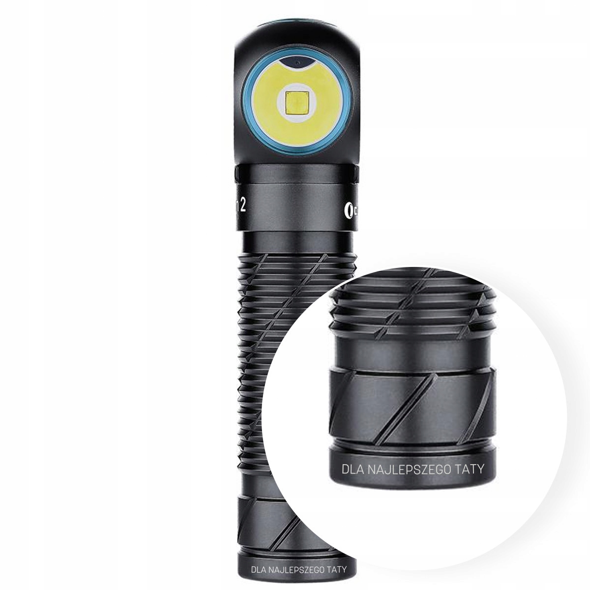 Кутовий ліхтарик Olight Perun 2 2500 люмен гравер