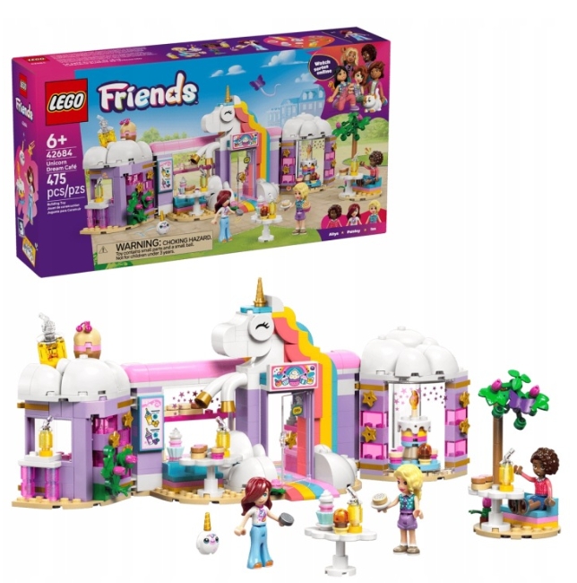 Lego stavebnice Friends 42684 Jednorožcová kavárna