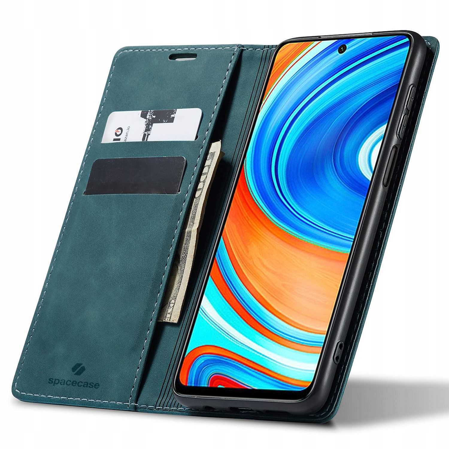 Spacecase Wallet Redmi Note 9S/9 Pro modrá