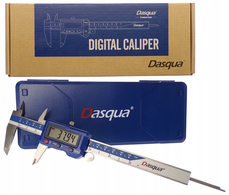Elektronický Digitální Posuvník 150 mm 0-150 mm 0,01 mm Dasqua