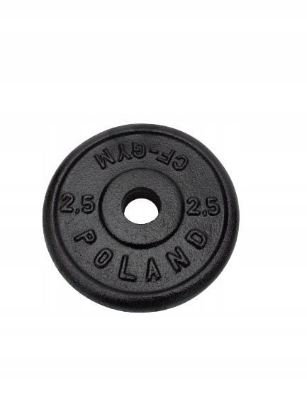 

Obciążenie żeliwne Cast Fitness 2,5 kg Fi 51mm