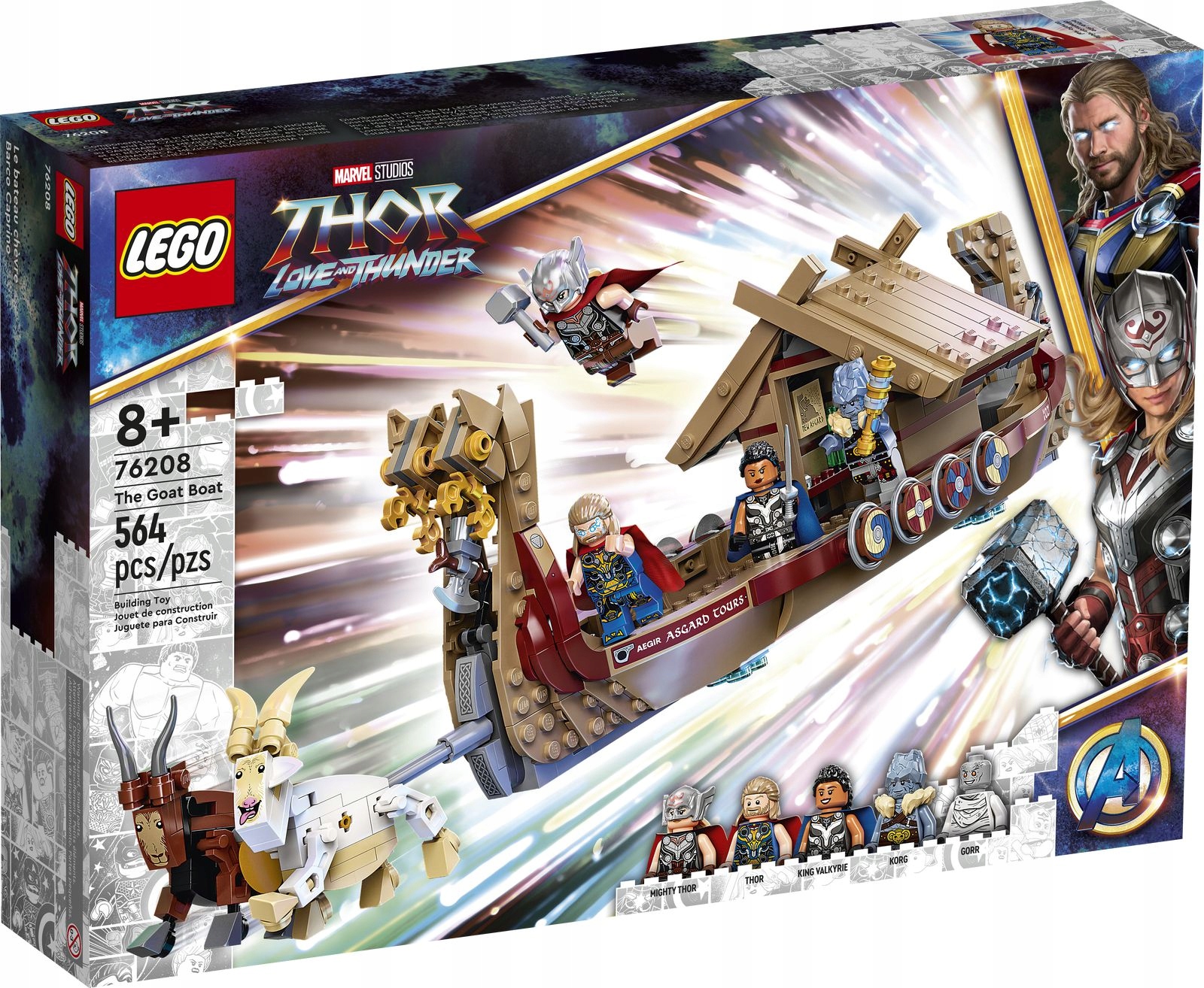 

Lego 76208 Heroes Kozia Łódź