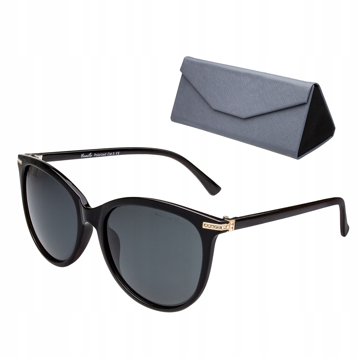 

Okulary Polaryzacja damskie etui Zilla Black 101