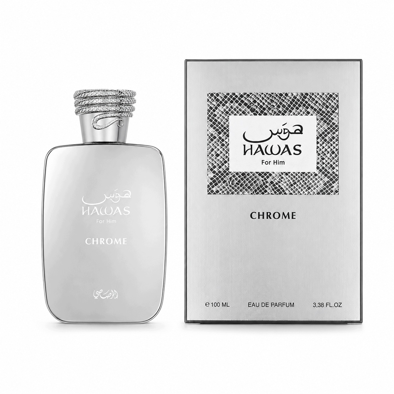 Hawas Chrome 100ml Edp Woda Perfumowana Perfumy Dla Mężczyzn Męskie