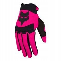 Motocyklové rukavice cross Fox Dirtpaw Pink růžové Bonus