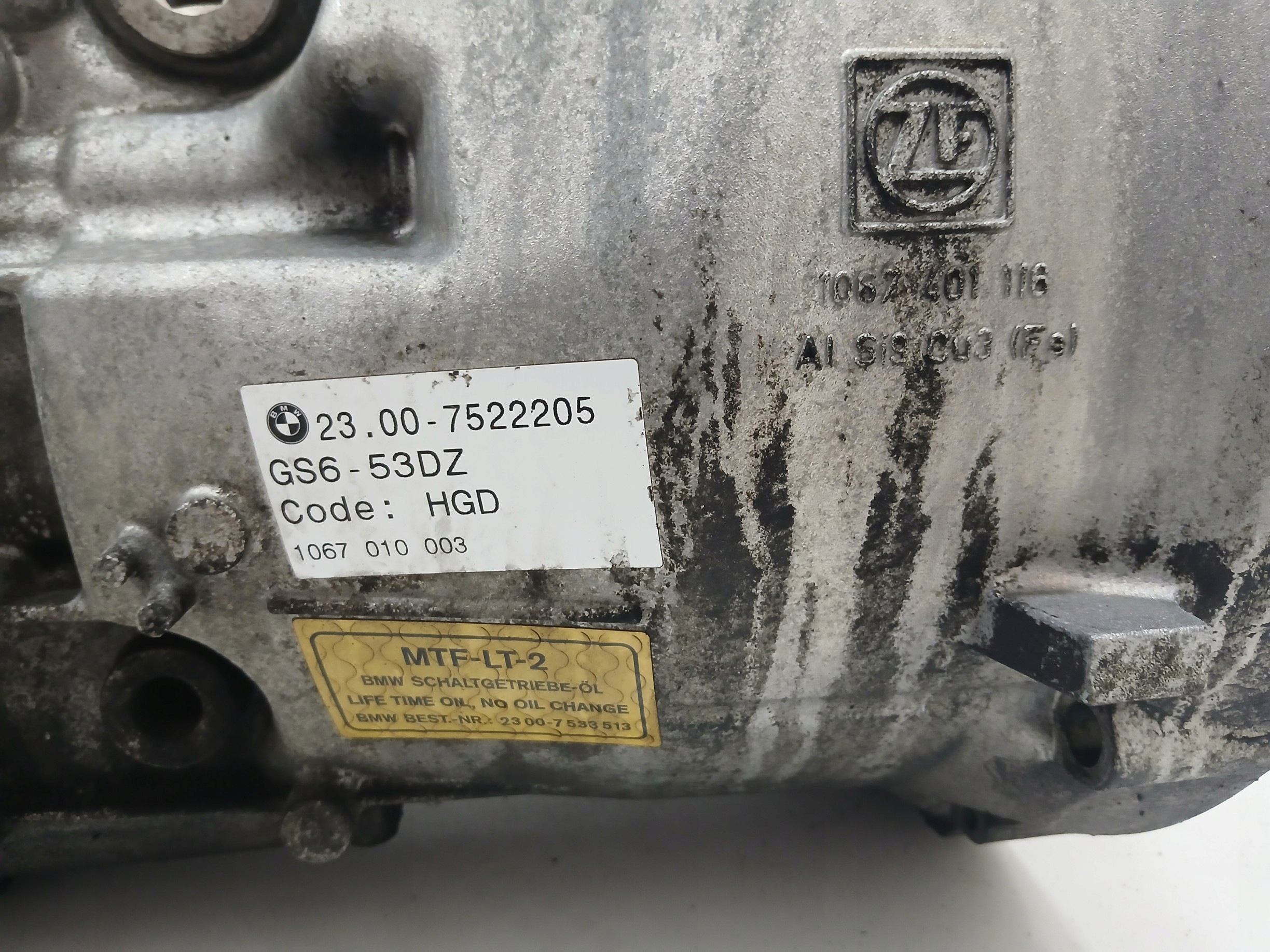 CAMBIO BMW E60 525 D 7522205 GS6-37BZ/DZ