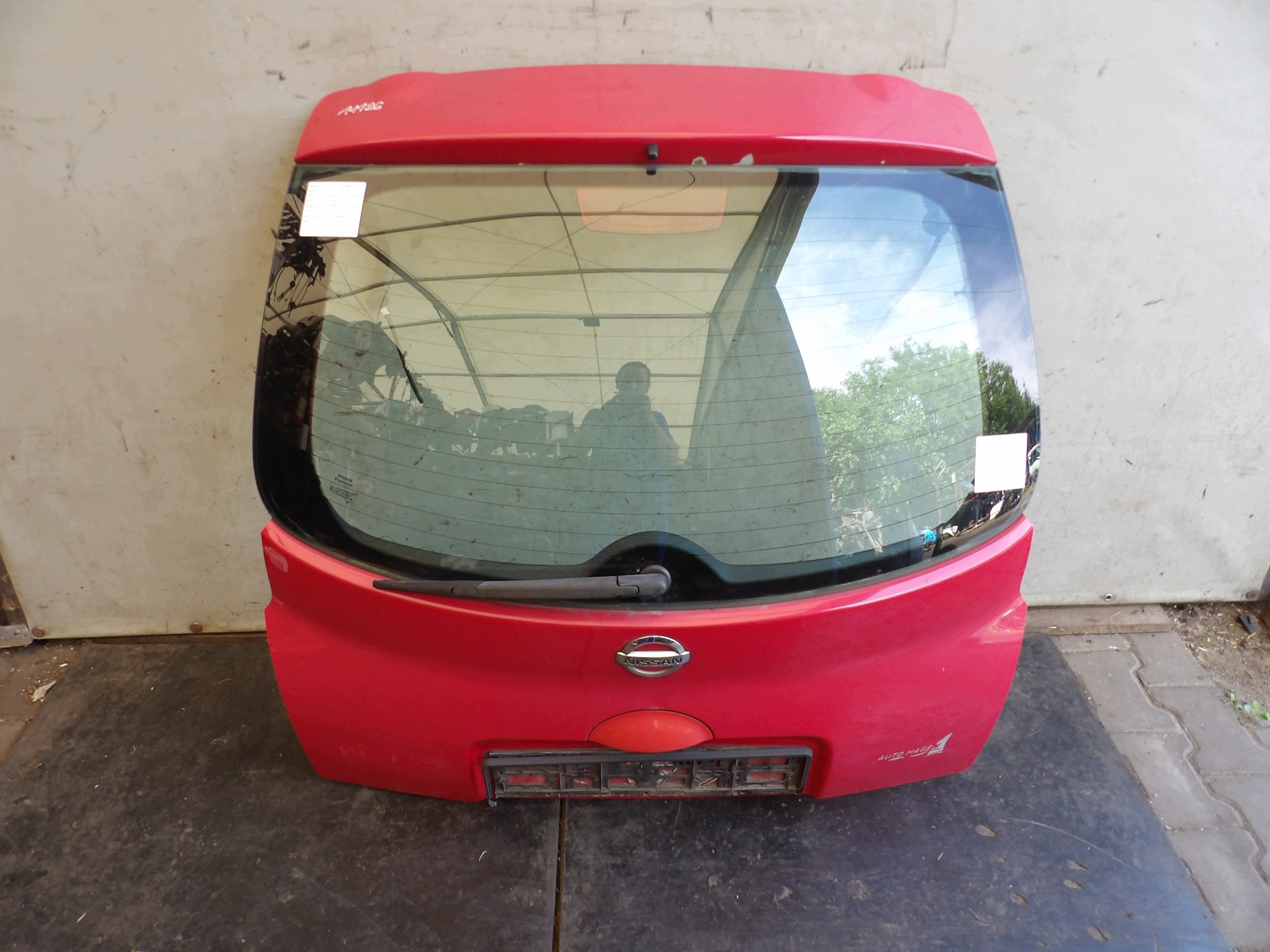 NISSAN MICRA K12 trunk door boot rear part