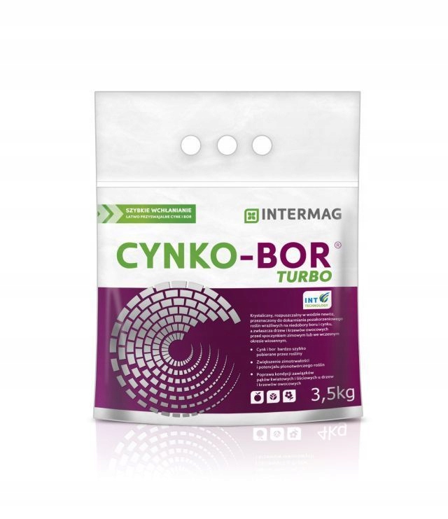 

Intermag Cynko-Bor 3,5kg Nawóz Dolistny