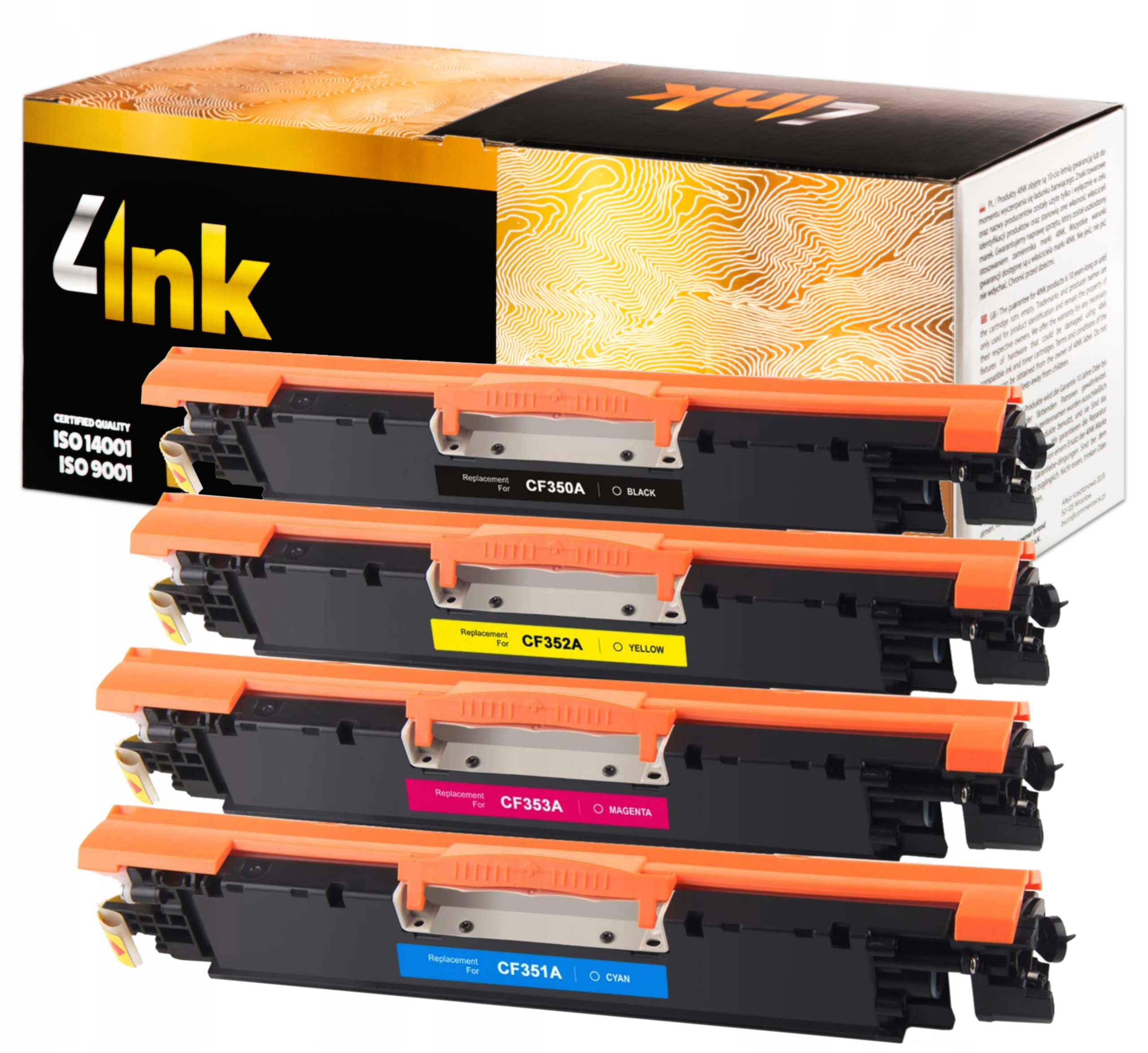 

4x Toner 4INK do Hp 130A LaserJet Pro M176n M177fw