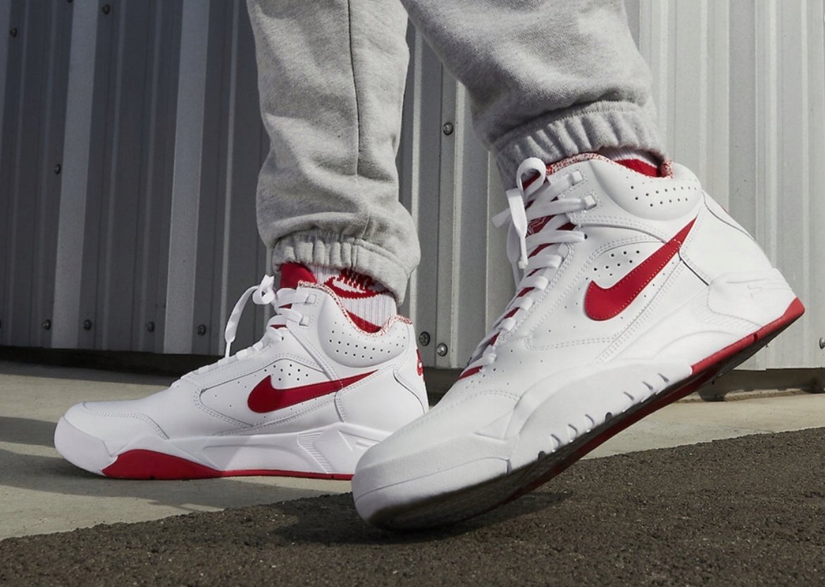 Nike air flight lite mid white 27 エアフライト 新品 定価16500円 27 5㎝ ナイキ NIKE エア フライト ライト MID
