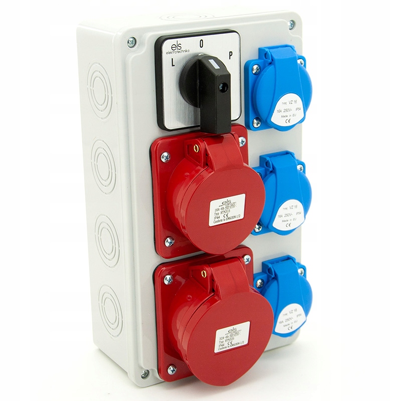 ROZDZIELNICA ROZDZIELNIA Z WYŁĄCZNIKIEM L0P 3x230V EAN (GTIN) 5903068706448