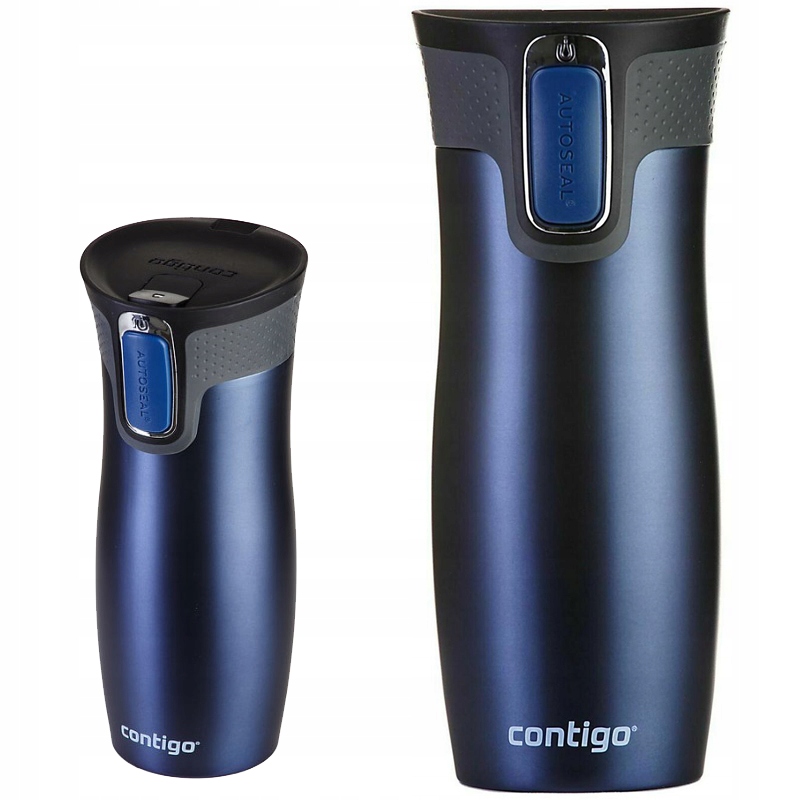 Termohrnek Contigo West Loop 470 ml na Kávu Čaj Nápoje Tmavě Modrý