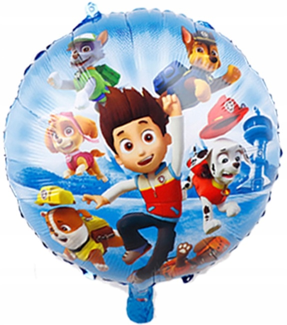BALONY PSI PAW PATROL RYDER pieski zestaw 8 szt. EAN (GTIN) 8720967535576