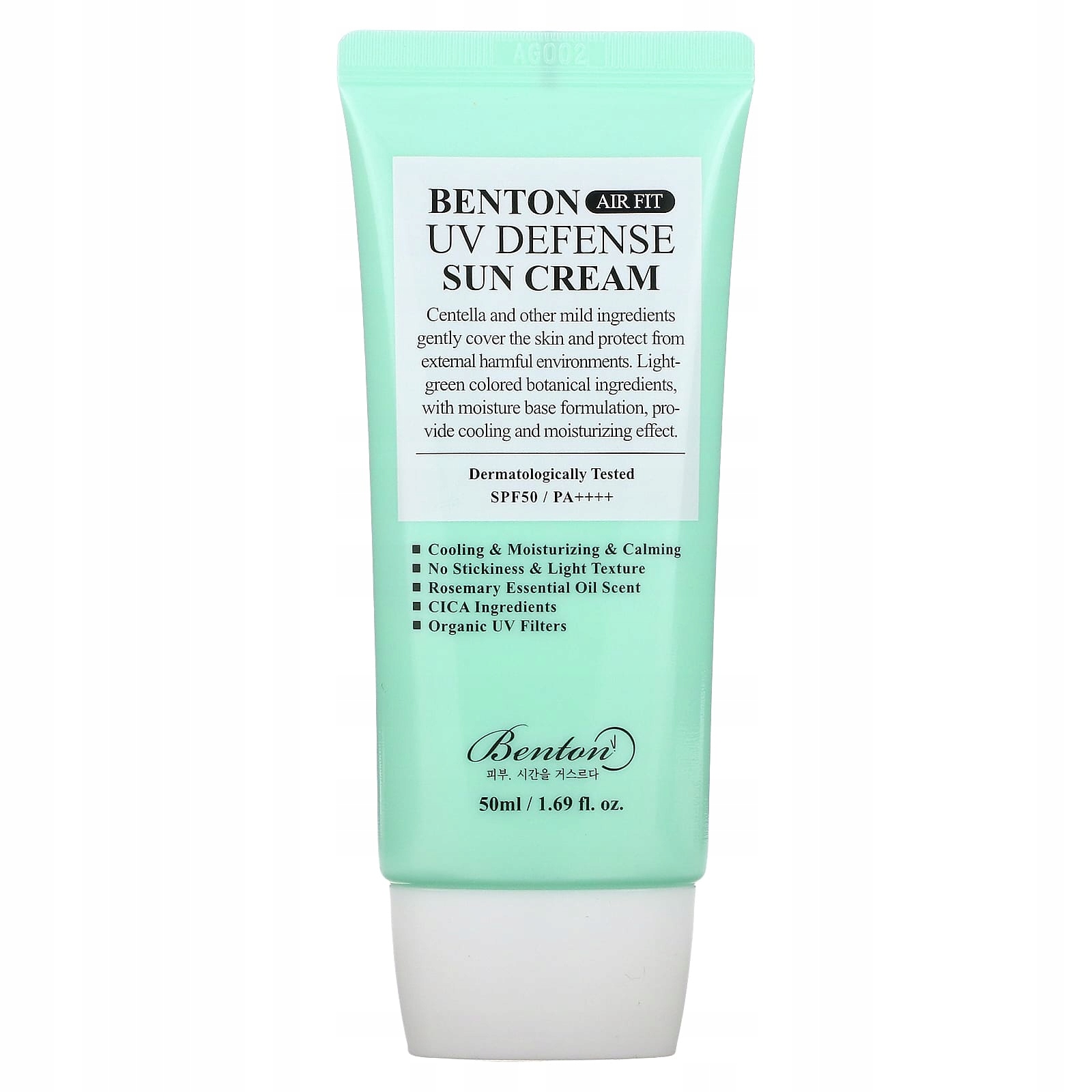 Krém na opalování Benton Air Fit Uv Defense SPF50 50 Spf 50 ml