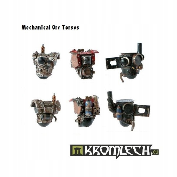Mechanical Orc Torsos 6 szt. ork orki torsy