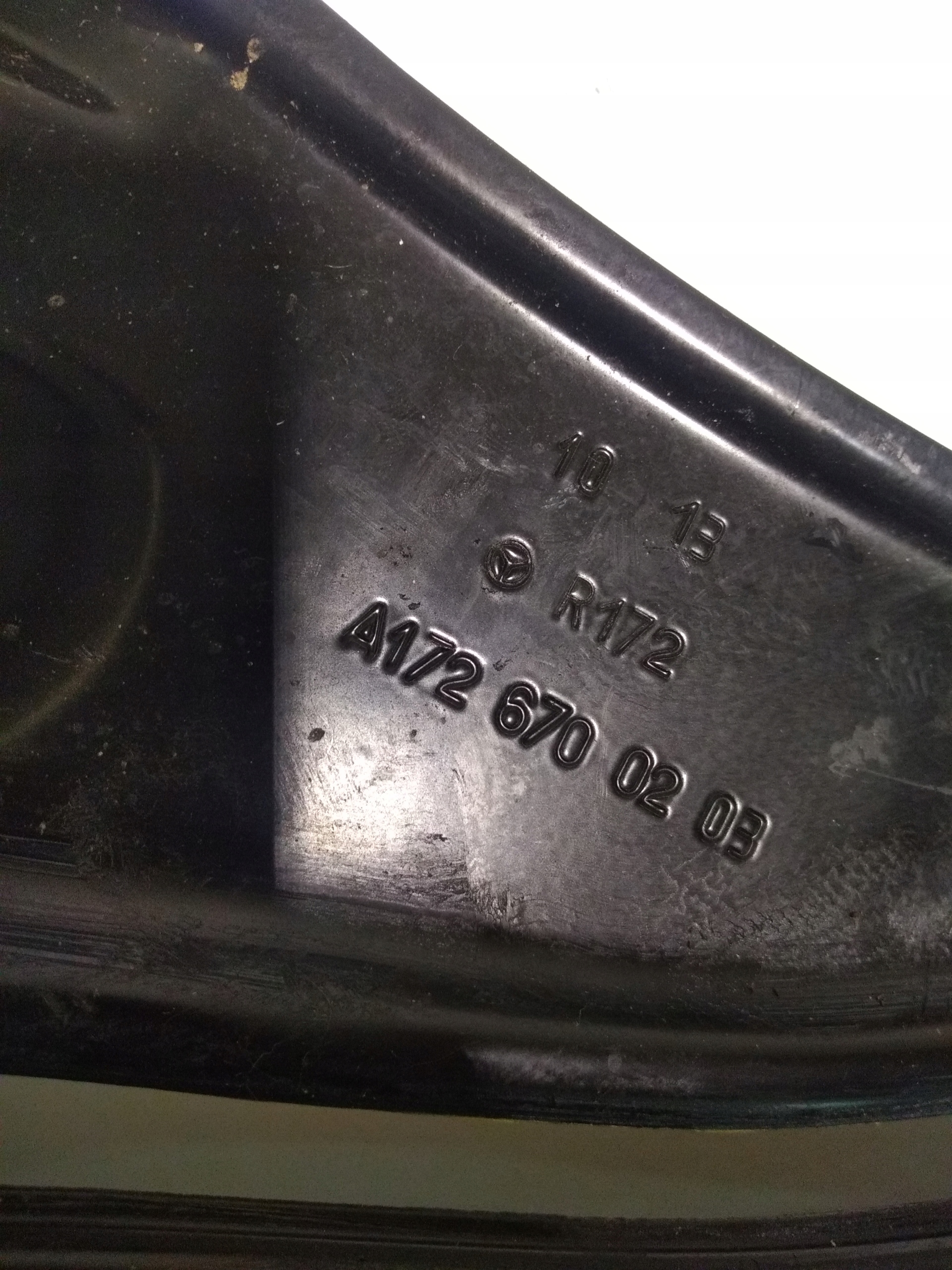 window regulator right rear part MERCEDES SLK W172 R172