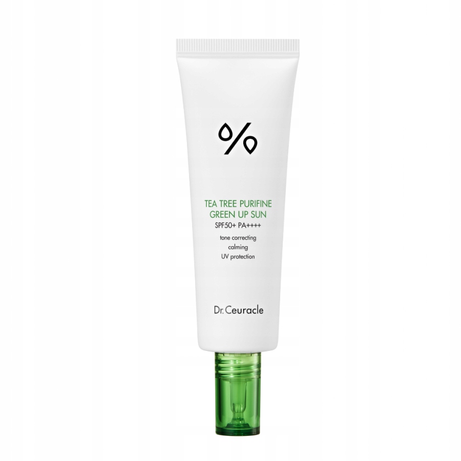 Dr. Ceuracle Opalovací krém SPF50+ Tea Tree Purifine Green Up 50 ml