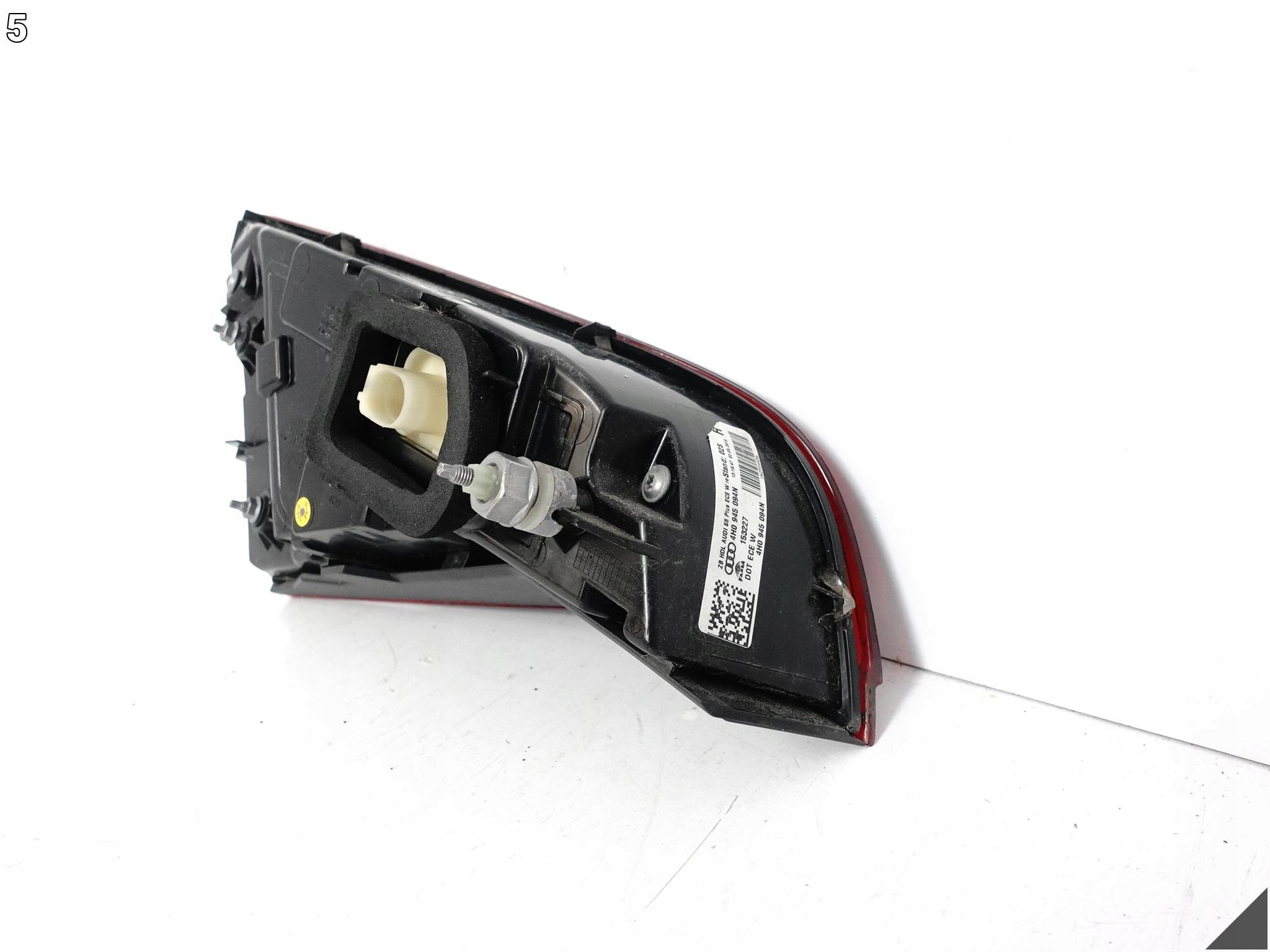 AUDI S8 plus A8 4H0 D4 LIFT 13-17 light LED right rear part trunk door boot EU