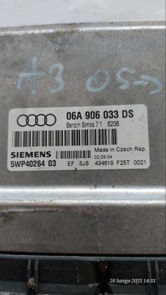 06A906033DS computer motore AUDI A3 8P 1.6